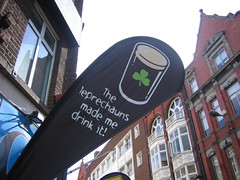 Leprechauns made me drink it