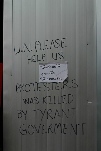 Red Shirt Protest May 2010