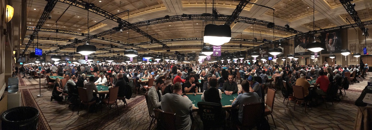 WSOP Main Event Underway