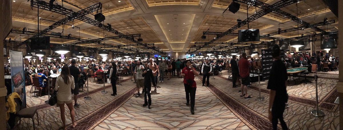 WSOP Main Event Underway