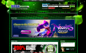 SEGA Poker Screen Grab